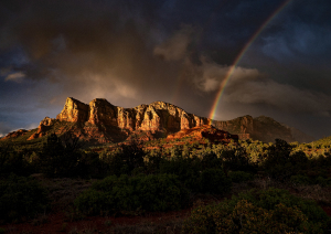 Вид на гору дьявола